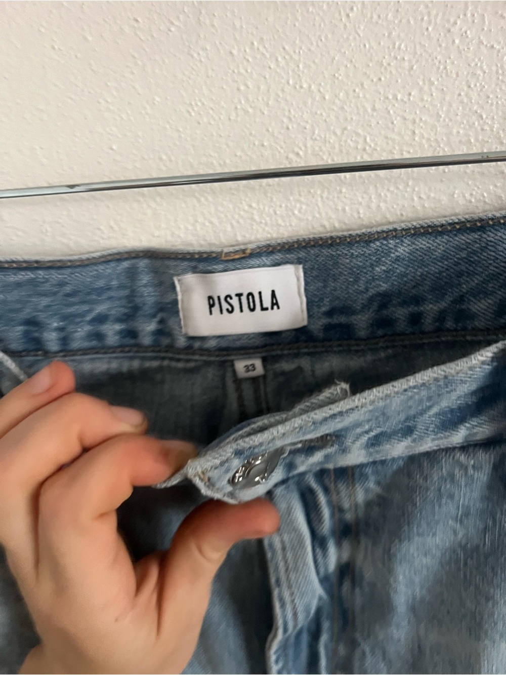 NWT Pistola LARSEN RELAXED FLARE - MELLOW, size 33 - Picture 2 of 6